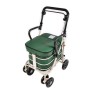 NEW Armrest & Seat Shopping / Walking Trolley - Forest Green