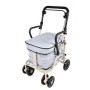 NEW Armrest & Seat Shopping / Walking Trolley - Sky Blue