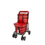 2025 NEW Seated Shopping / Walker Trolley - Red BLACK EDITION