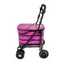 2025 NEW Seated Shopping / Walker Trolley - Purple BLACK EDITION