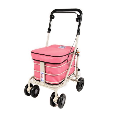 NEW Seated Shopping / Walker Trolley - Pink