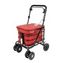 2025 NEW Seated Shopping / Walker Trolley - Red BLACK EDITION