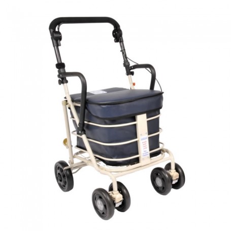 Armrest & Seat Shopping / Walking Trolley - Navy