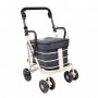 Armrest & Seat Shopping / Walking Trolley - Navy