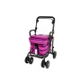NEW 2025 Royal Backrest with Armrest & Seat Shopping / Walking Trolley - Purple BLACK EDITION
