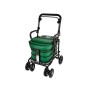 NEW 2025 Royal Backrest with Armrest & Seat Shopping / Walking Trolley -  Forest Green BLACK EDITION