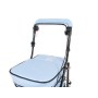NEW Seated Shopping / Walker Trolley - Sky Blue