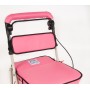 2025 NEW Armrest & Seat Shopping / Walking Trolley -  Pink BLACK EDITION