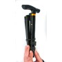 Collapsible, Sturdy Walking Stick - Black