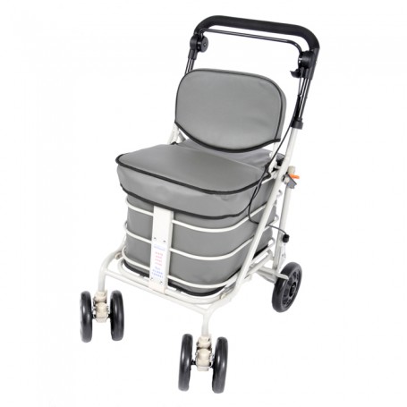 The Backrest Seat Shopper - Grey