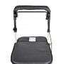 Armrest & Seat Shopping / Walking Trolley - Black