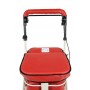 The Seated Shopping / Walker Trolley - Red