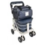 Armrest & Seat Shopping / Walking Trolley - Navy
