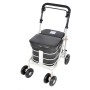 The Seated Shopping / Walker Trolley - Black